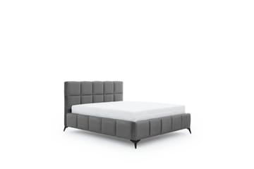 Kamble Sengeramme med Oppbevaring 180x200 cm - Grå - Møbler - Senger - Sengeramme & sengestamme