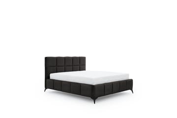 Kamble Sengeramme med Oppbevaring 180x200 cm - Mørkegrå - Møbler - Senger - Sengeramme & sengestamme