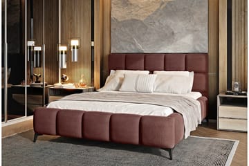 Kamble Sengeramme med Oppbevaring 180x200 cm - Rosa - Møbler - Senger - Sengeramme & sengestamme