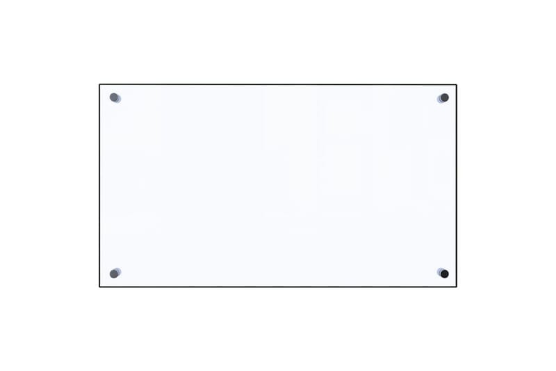 Kjøkkenplate gjennomsiktig 70x40 cm herdet glass - Gjennomsiktig - Sengeramme & sengestamme