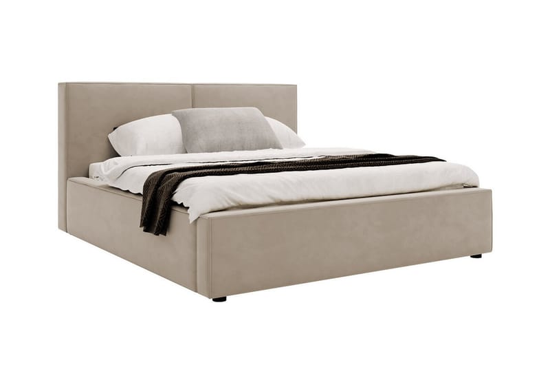 Knocklong Sengeramme 160x200 cm - Beige - Sengeramme & sengestamme