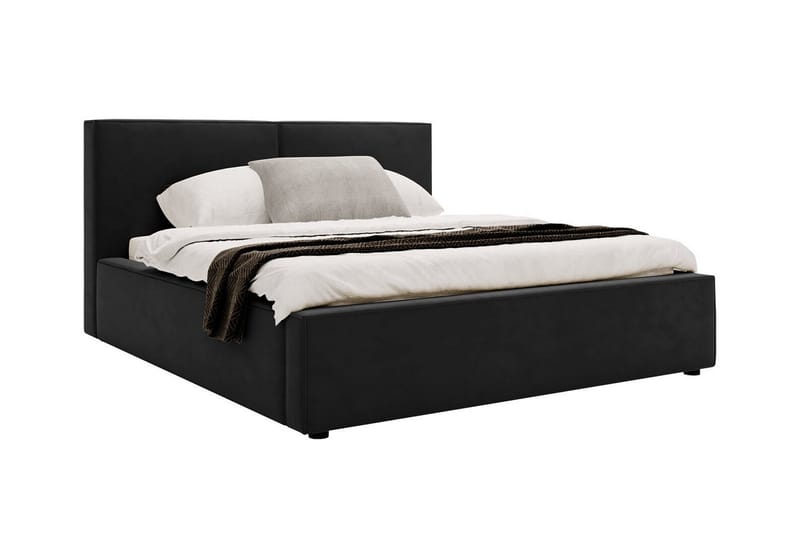 Knocklong Sengeramme 180x200 cm - Svart - Møbler - Senger - Sengeramme & sengestamme