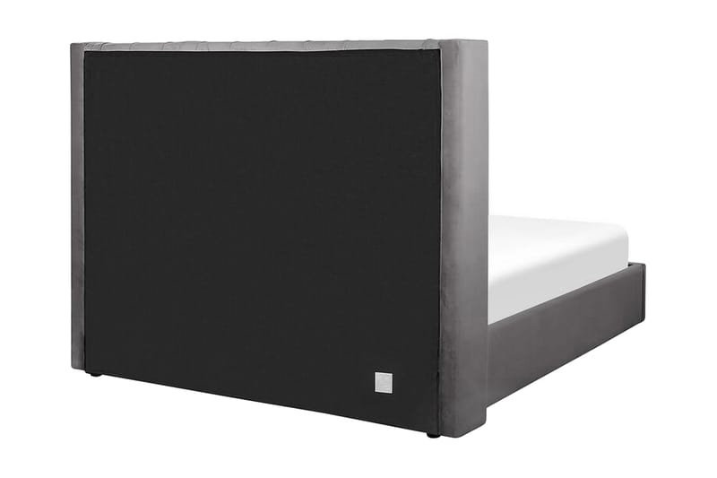 Kymmen Dobbeltseng 160x200 cm - Grå - Møbler - Senger - Sengeramme & sengestamme