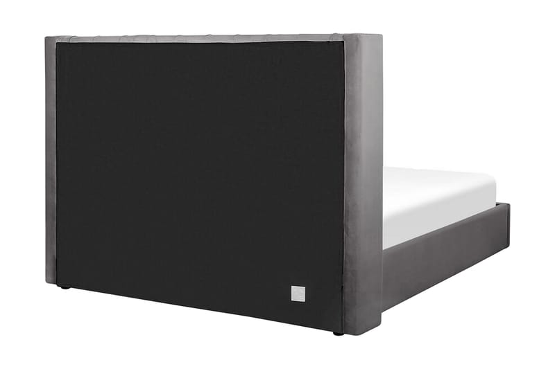 Kymmen Dobbeltseng 180x200 cm - Grå - Møbler - Senger - Sengeramme & sengestamme