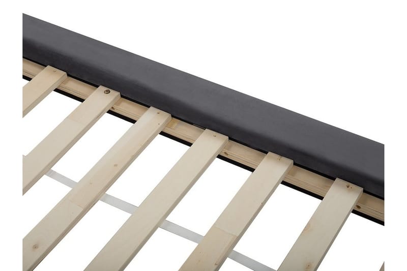 Lannion Dobbeltseng 180 | 200 cm - Grå - Møbler - Senger - Sengeramme & sengestamme