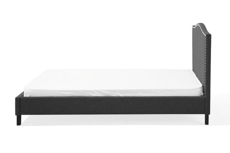 Lauman Kontinentalseng med LED 160x200 - Grå - Sengeramme & sengestamme