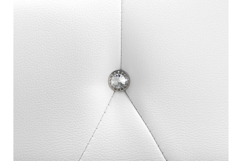 Metz Seng 90x200 cm - Hvit - Møbler - Senger - Sengeramme & sengestamme