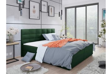 Midfeld Sengeramme 160x200 cm - Mørkegrønn - Møbler - Senger - Sengeramme & sengestamme