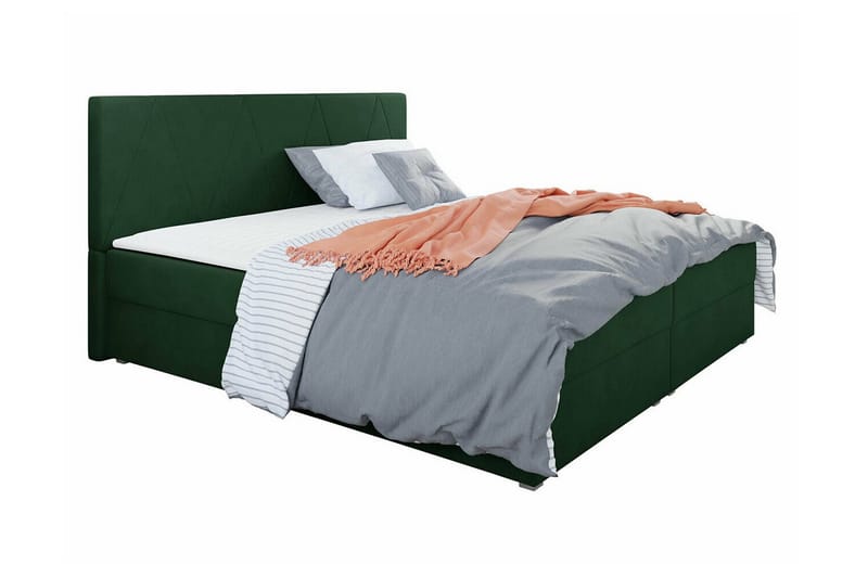 Midfeld Sengeramme 180x200 cm - Mørkegrønn - Møbler - Senger - Sengeramme & sengestamme
