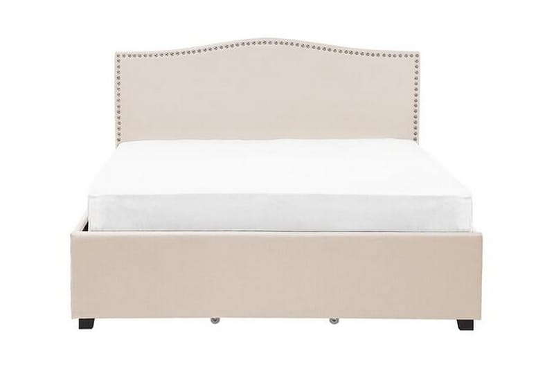 Montpellier Dobbeltseng 160 | 200 cm - Beige - Sengeramme & sengestamme