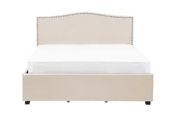 Montpellier Dobbeltseng 160 | 200 cm - Beige - Møbler - Senger - Sengeramme & sengestamme