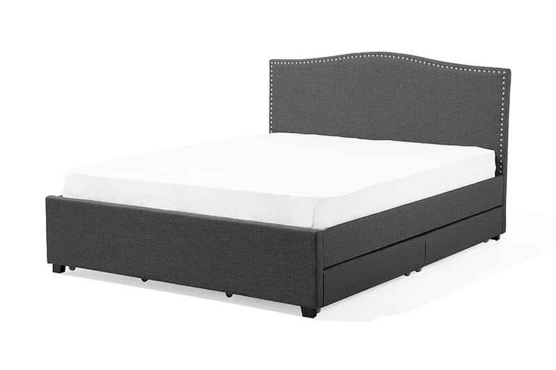 Montpellier Dobbeltseng 160 | 200 cm - Grå - Møbler - Senger - Sengeramme & sengestamme