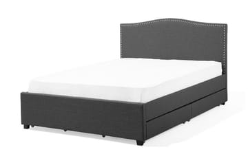 Montpellier Dobbeltseng 160 | 200 cm - Grå - Møbler - Senger - Sengeramme & sengestamme