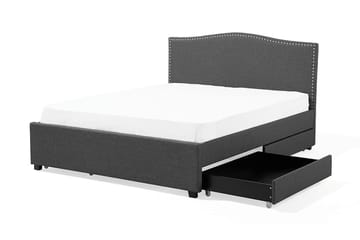 Montpellier Dobbeltseng 160 | 200 cm - Grå - Møbler - Senger - Sengeramme & sengestamme