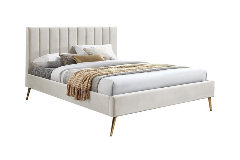 Montrase Sengeramme 140x200 cm - Cream - Møbler - Senger - Sengeramme & sengestamme