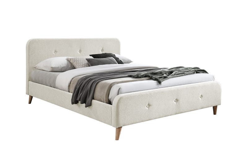 Montrase Sengeramme 160x200 cm - Cream - Møbler - Senger - Sengeramme & sengestamme