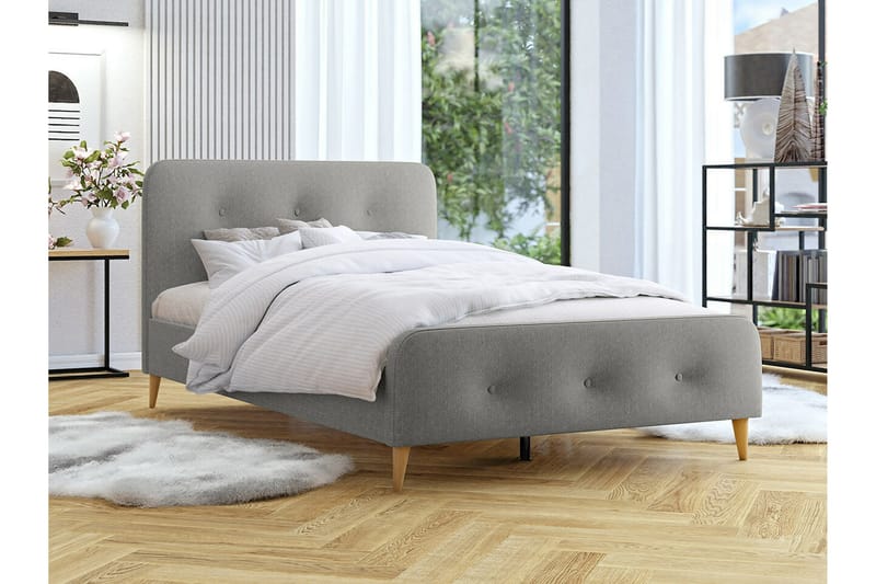 Montrase Sengeramme 180x200 cm - Grå - Møbler - Senger - Sengeramme & sengestamme