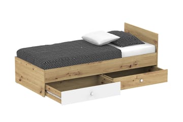 Nero Sengeramme 94x204 cm - Natur/Hvit - Møbler - Senger - Sengeramme & sengestamme