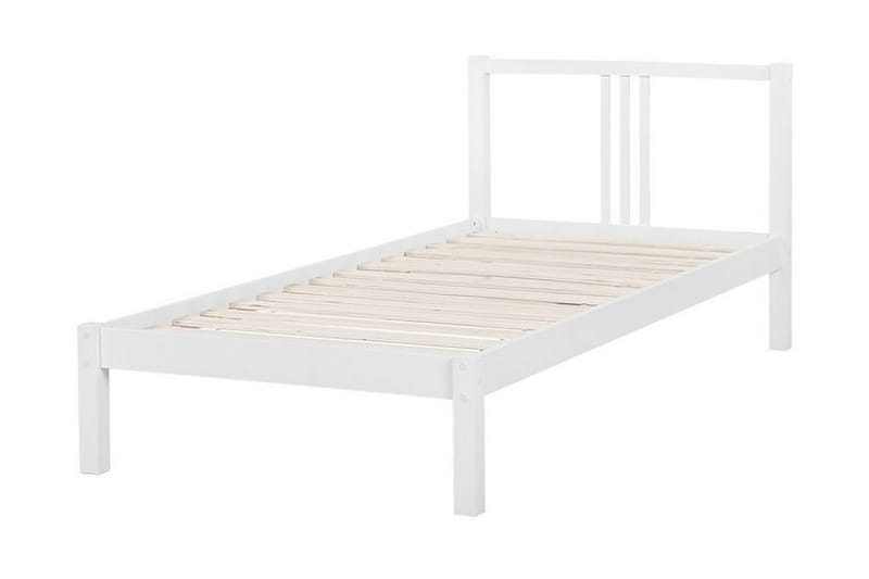 Newbegin Seng Tre 90x200 cm - Hvit - Møbler - Senger - Sengeramme & sengestamme