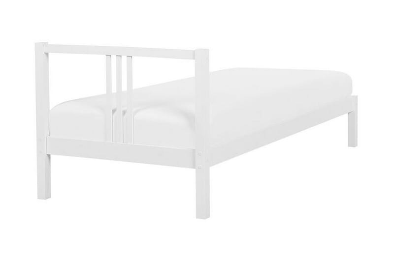 Newbegin Seng Tre 90x200 cm - Hvit - Møbler - Senger - Sengeramme & sengestamme