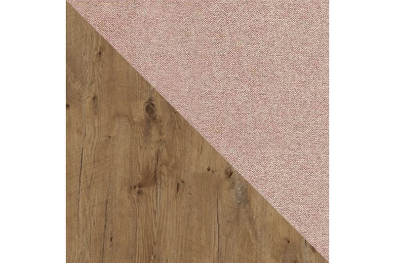 Oberting Sengeramme 180x200 cm - Rosa/Brun - Møbler - Senger - Sengeramme & sengestamme