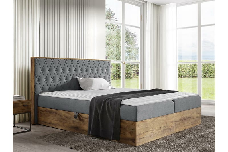 Oberting Sengeramme 200x200 cm - Møbler - Senger - Sengeramme & sengestamme