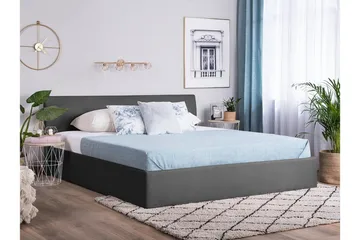 Orbey Dobbeltseng 180 | 200 cm - Grå - Møbler - Senger - Sengeramme & sengestamme