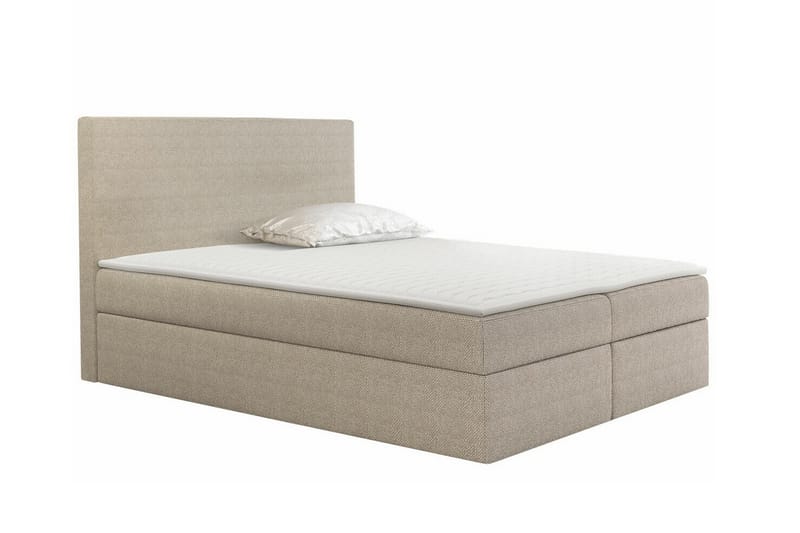 Pries Sengeramme 180x200 cm - Beige - Sengeramme & sengestamme