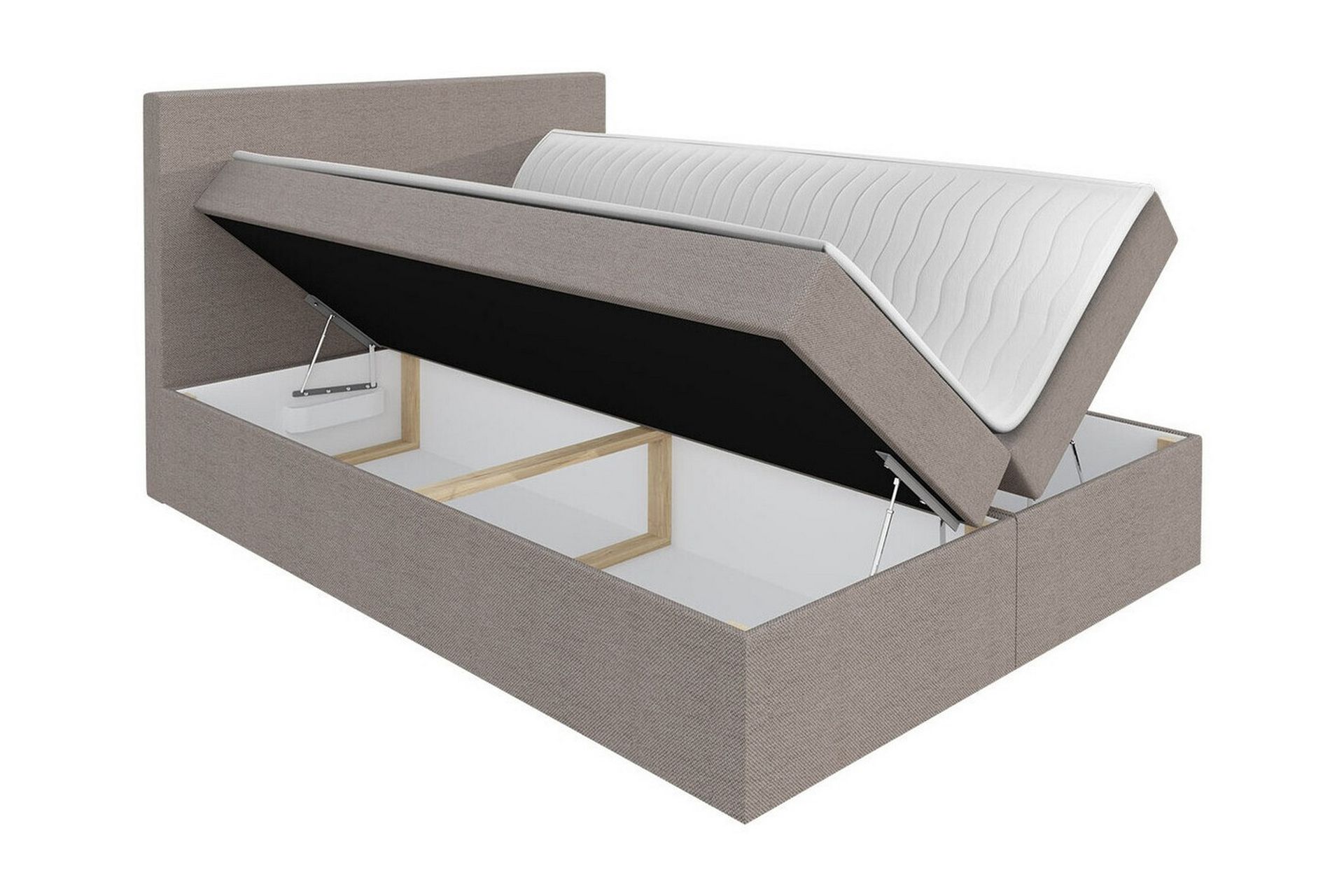 Pries Sengeramme 180x200 cm - Beige - Møbler - Senger - Sengeramme & sengestamme