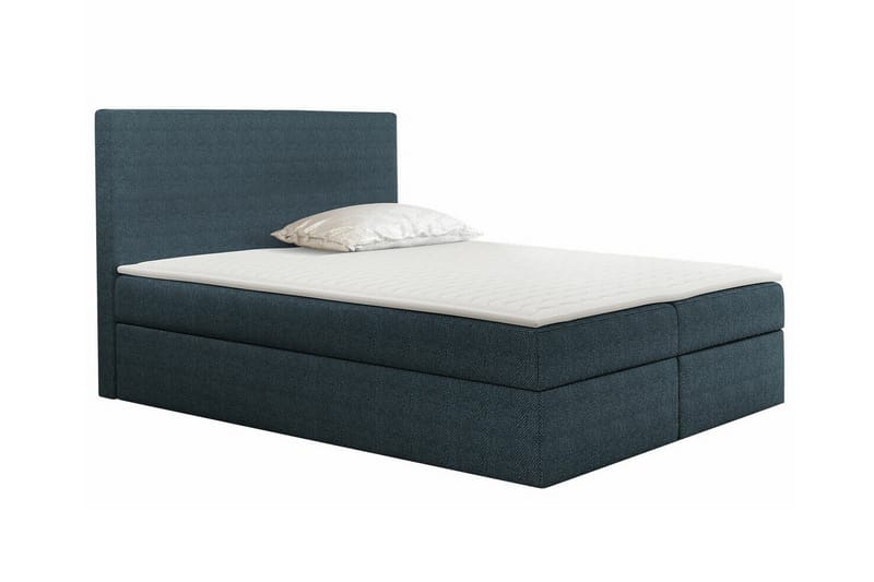 Pries Sengeramme 200x200 cm - Mørkeblå - Møbler - Senger - Sengeramme & sengestamme