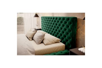Princce Sengeramme 140x200 cm - Grønn - Møbler - Senger - Sengeramme & sengestamme