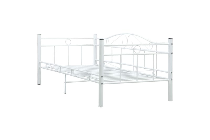 Ramme til dagseng hvit metall 90x200 cm - Møbler - Senger - Sengeramme & sengestamme