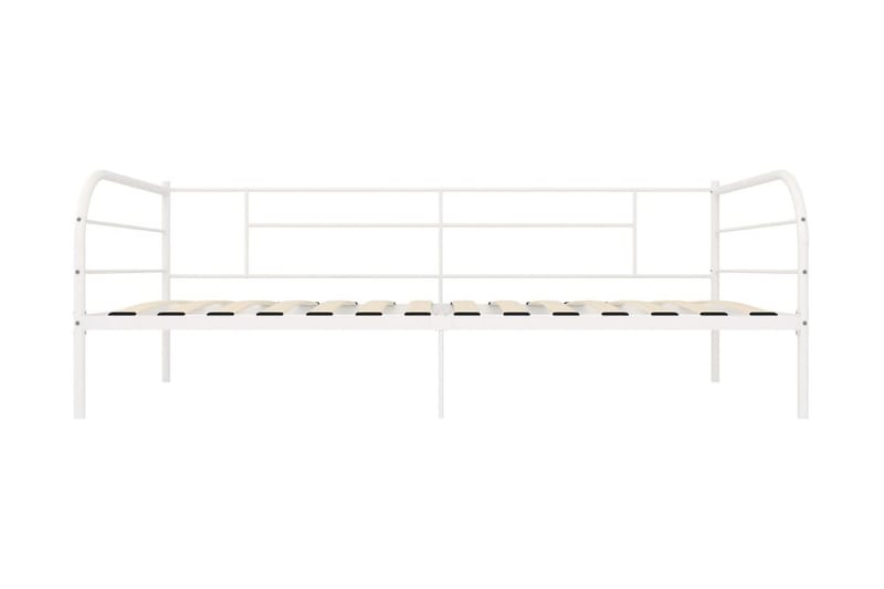 Ramme til dagseng hvit metall 90x200 cm - Møbler - Senger - Sengeramme & sengestamme