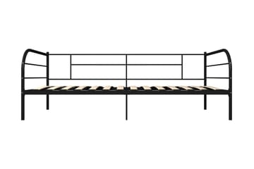Ramme til dagseng svart metall 90x200 cm - Møbler - Senger - Sengeramme & sengestamme