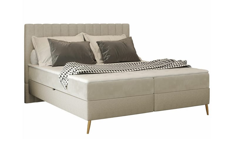 Rathkeale Sengeramme 140x200 cm - Beige - Sengeramme & sengestamme