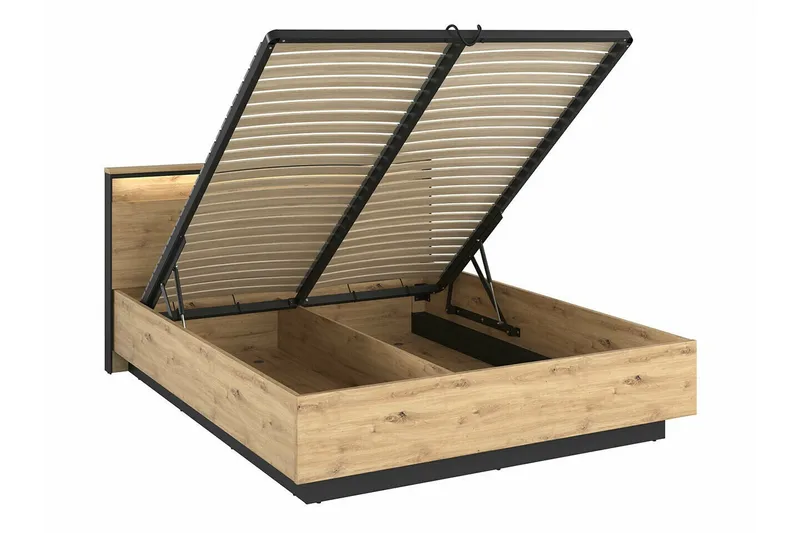 Rathmore Sängram 180x200 cm Black - Møbler - Senger - Sengeramme & sengestamme