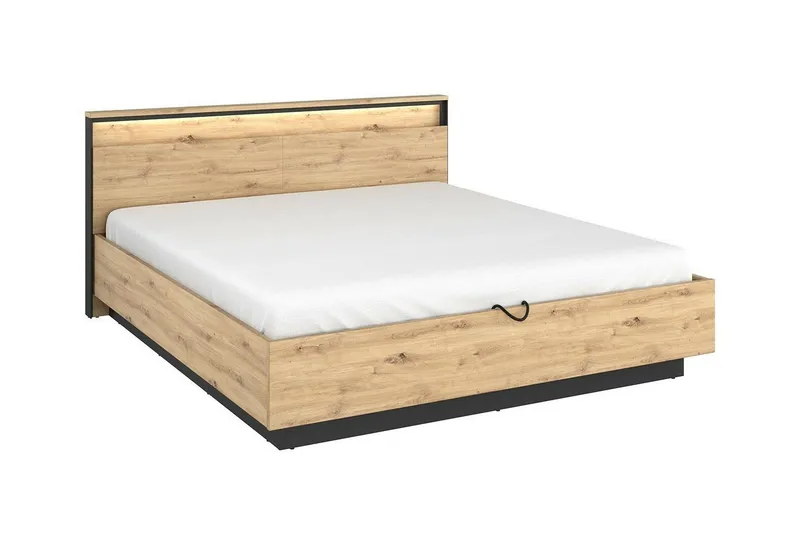 Rathmore Sengeramme 160x200 cm, Svart