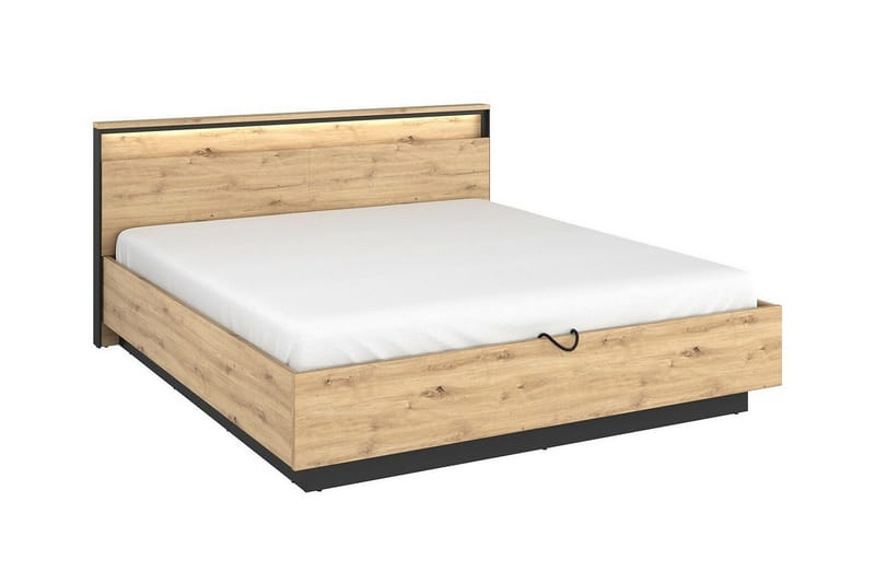 Rathmore Sengeramme 160x200 cm, Svart