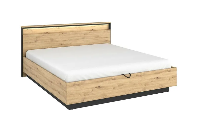 Rathmore Sengeramme 180x200 cm, Svart