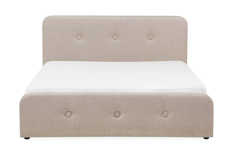 Rennes Dobbeltseng 140 | 200 cm, Beige