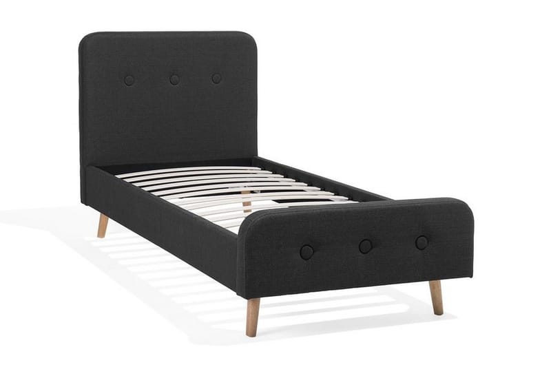 Rennes Dobbeltseng 90 | 200 cm - Grå - Møbler - Senger - Sengeramme & sengestamme