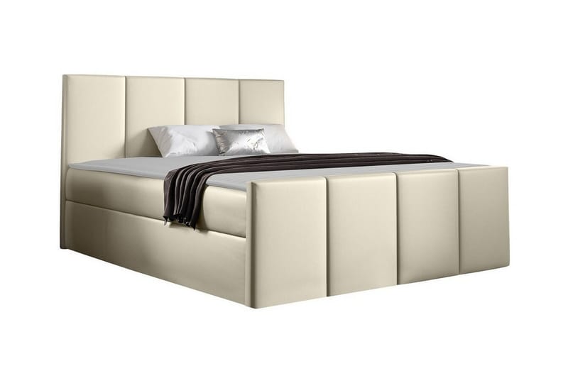 Ripon Sengeramme 160x200 cm - Beige - Sengeramme & sengestamme