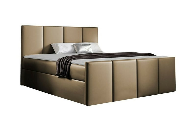 Ripon Sengeramme 180x200 cm - Brun - Møbler - Senger - Sengeramme & sengestamme