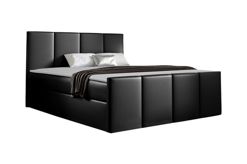 Ripon Sengeramme 180x200 cm - Svart - Møbler - Senger - Sengeramme & sengestamme