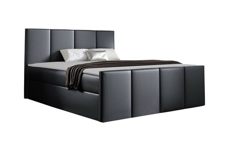 Ripon Sengeramme 180x200 cm - Svart - Møbler - Senger - Sengeramme & sengestamme