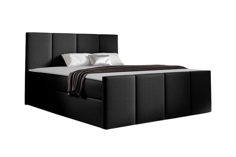 Ripon Sengeramme 180x200 cm - Svart - Møbler - Senger - Sengeramme & sengestamme