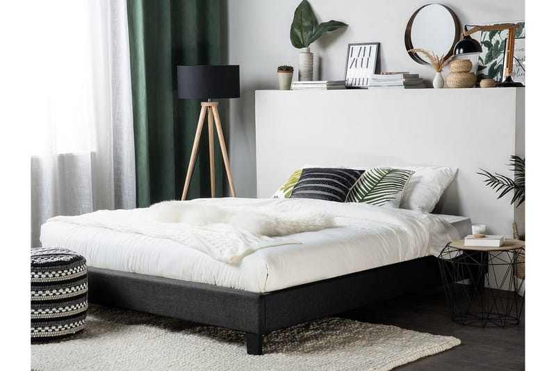 Roanne Dobbeltseng 180 | 200 cm - Grå - Møbler - Senger - Sengeramme & sengestamme