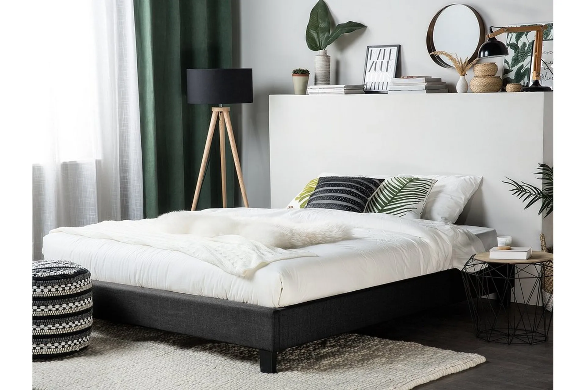 Roanne Dobbeltseng 180 \| 200 cm - Grå