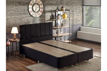 Ryntham Sengeramme Dobbel med Sengegavl 180x200 cm