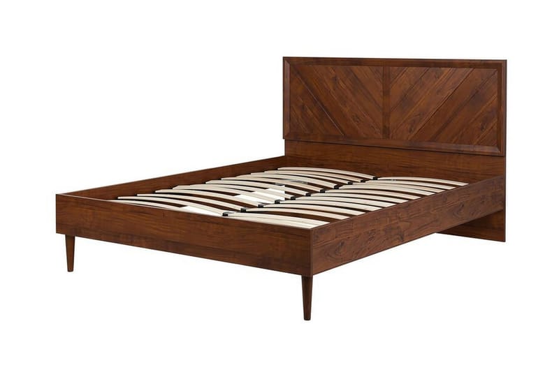 Saraly Kontinentalseng 140x200 - Tre/Natur - Møbler - Senger - Sengeramme & sengestamme